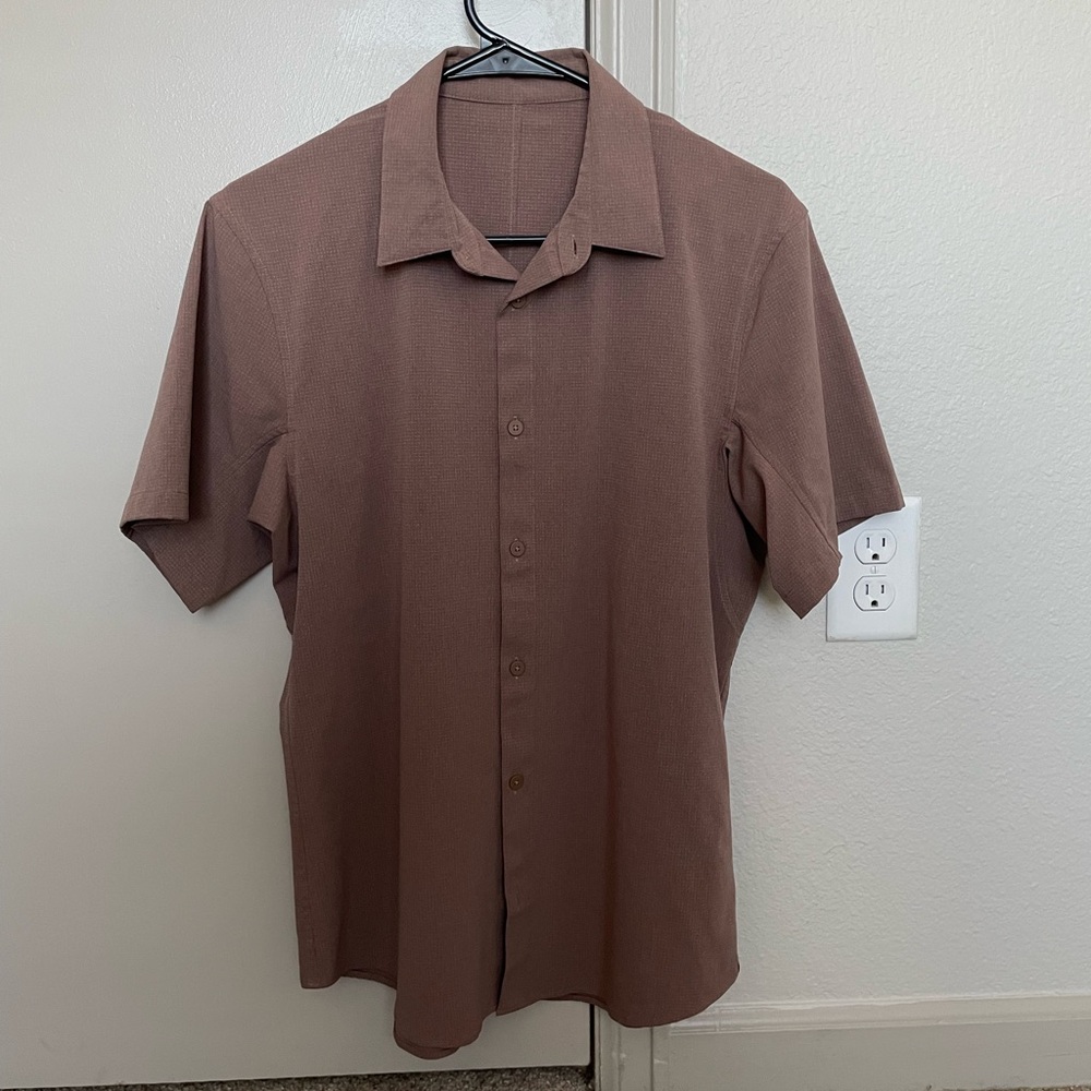 Lululemon Airing Easy Button Down